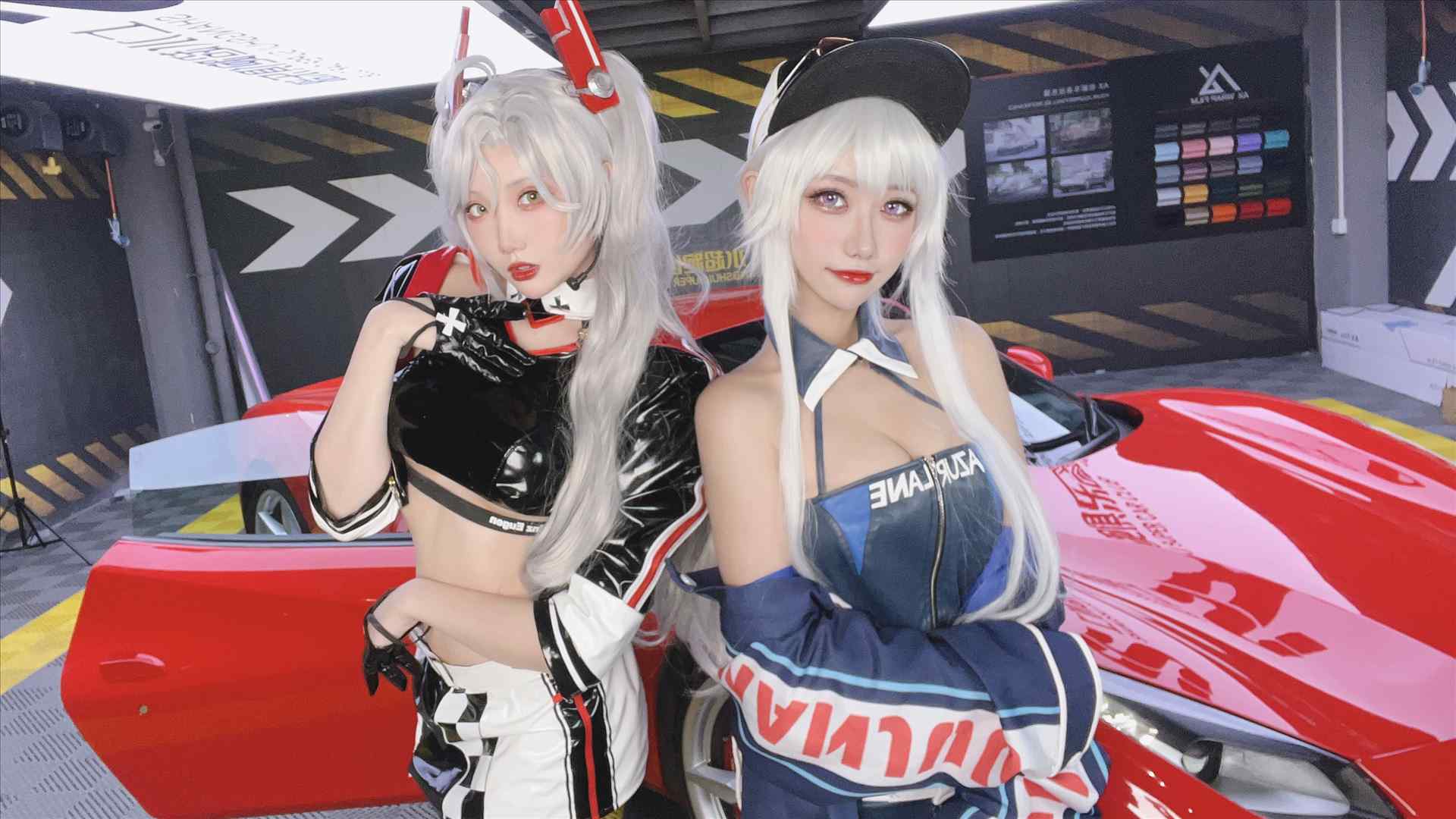 ネット上の人気者#Momoko葵葵 &ウリシーちゃん-真っ青航路オーガン&エンタープライズカーガール ネット上の人気者-第8张