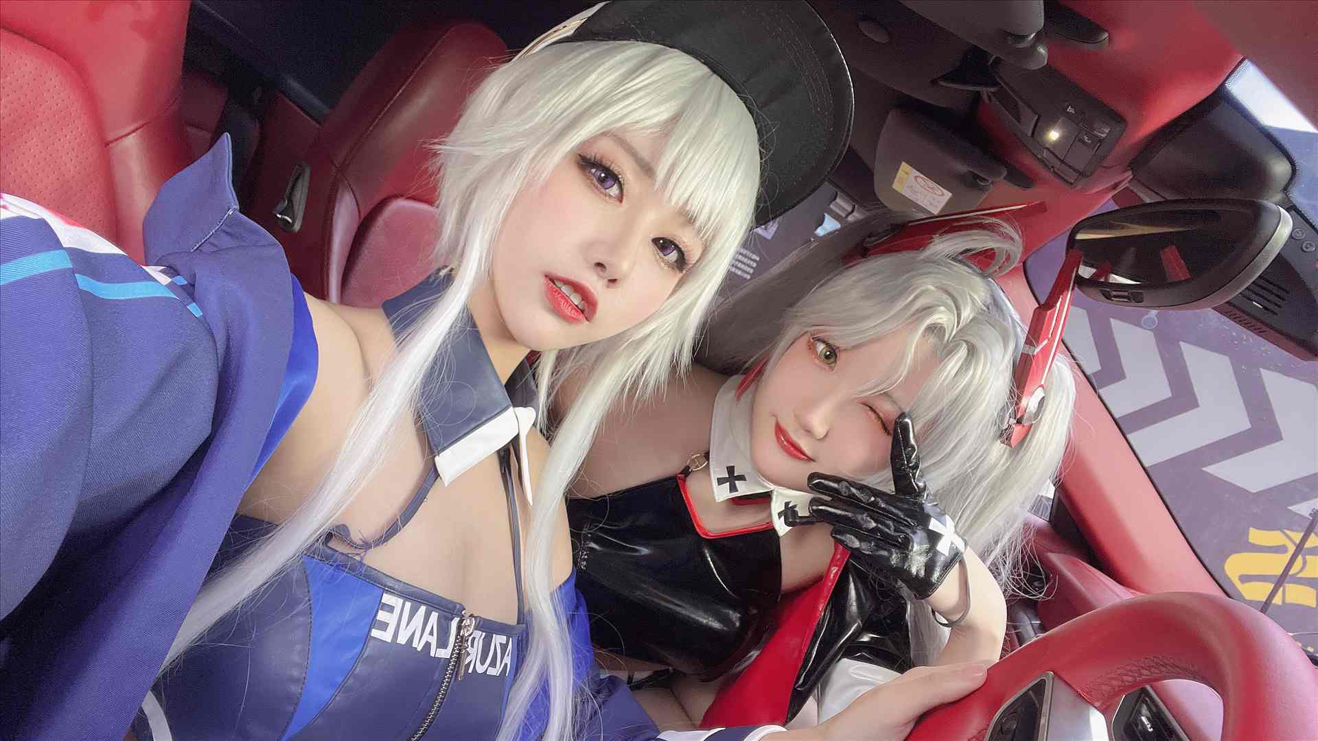 ネット上の人気者#Momoko葵葵 &ウリシーちゃん-真っ青航路オーガン&エンタープライズカーガール ネット上の人気者-第7张