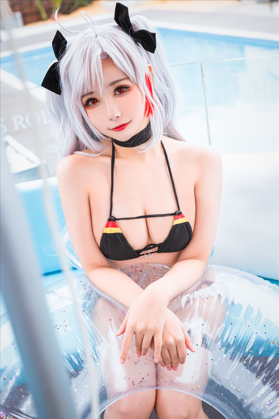 ネット上の人気者#Momoko葵葵 ユーゲンの水着 ネット上の人気者-第5张