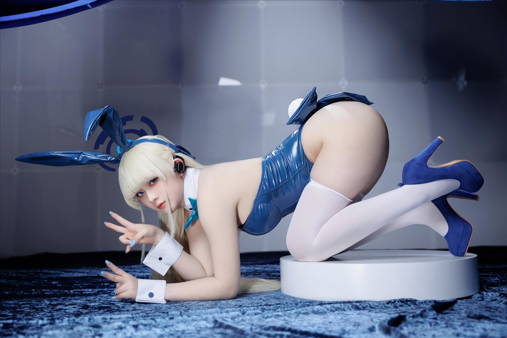 ネット上の人気者#島魚Yukako Toki X飛鳥マトキバニーブルーウサギ ネット上の人気者-第23张