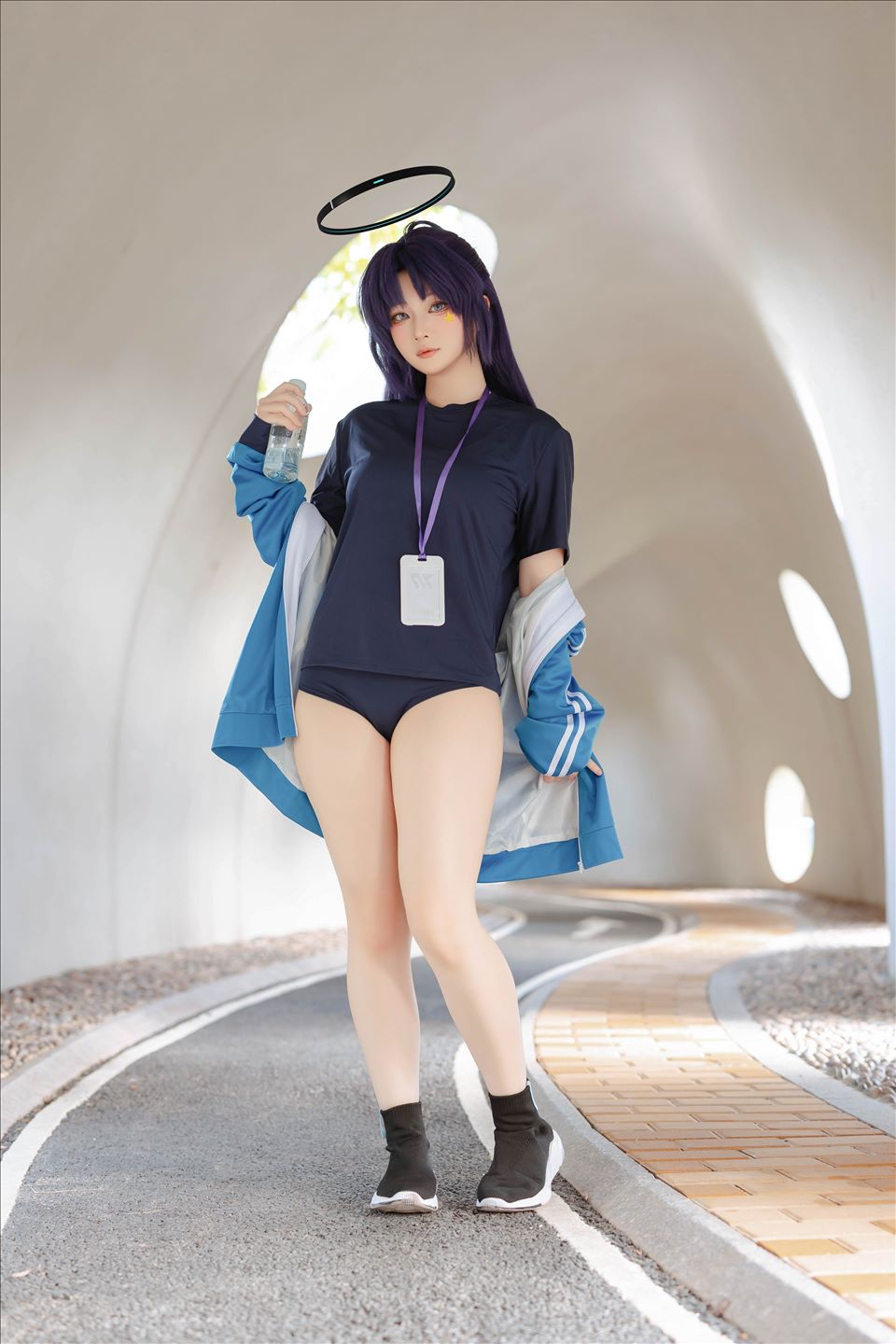 ネット上の人気者#島魚Yukako 優香体操服T 2 ネット上の人気者-第22张